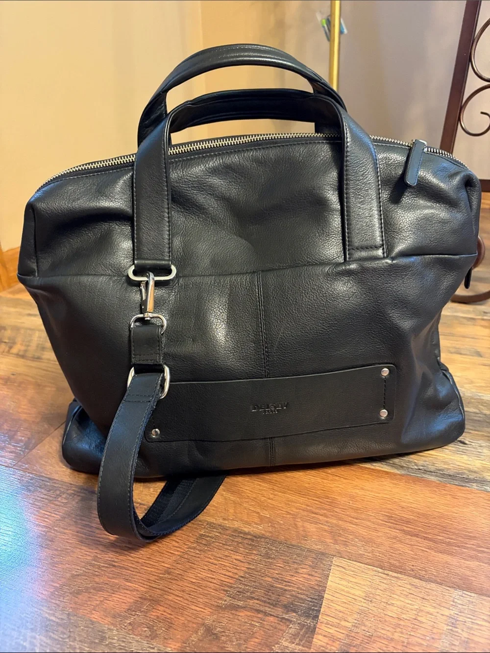 Delsey Genuine Leather Carrying Case